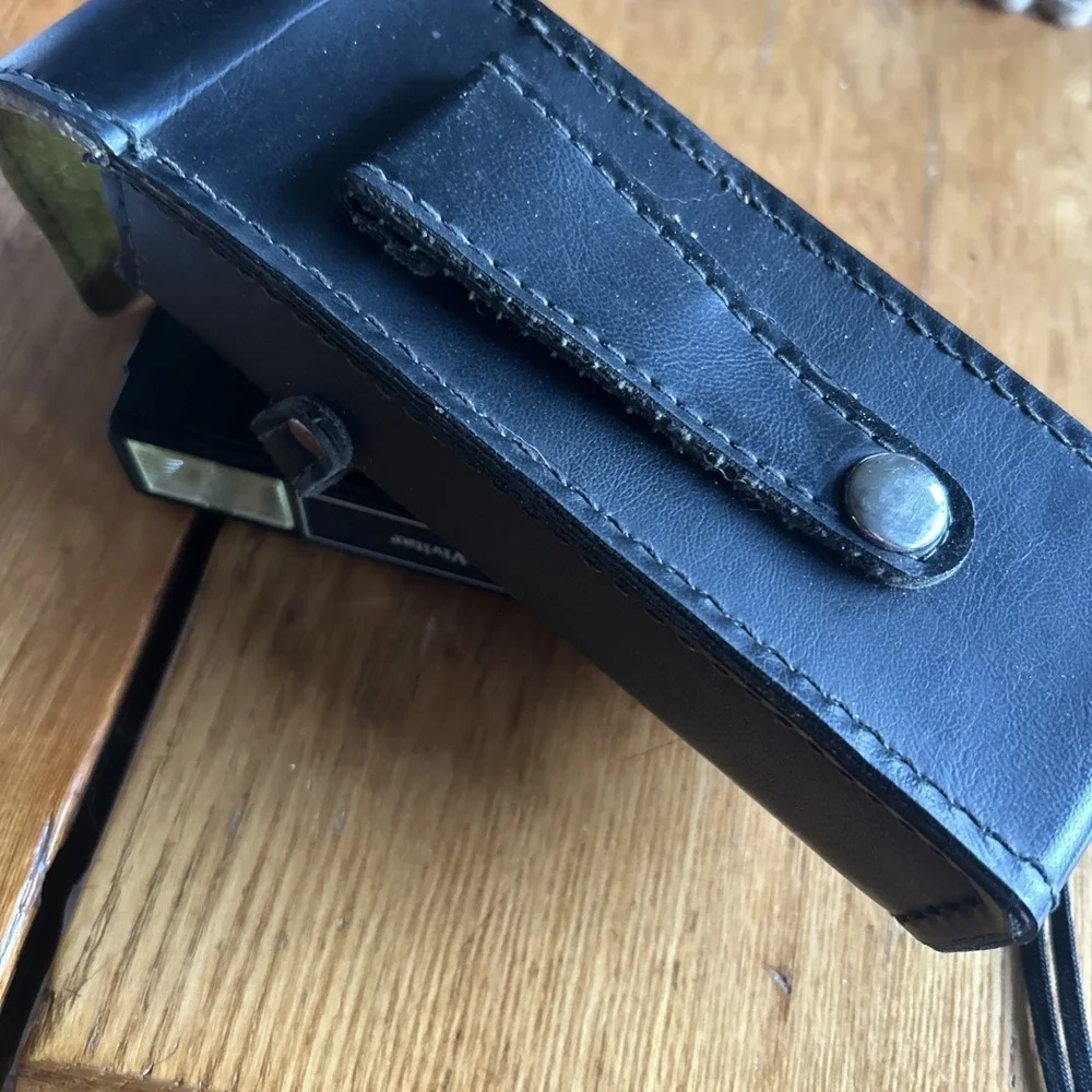 Vivitar 600 Vintage Point And Shoot Pocket Camera With Leather Case Tested